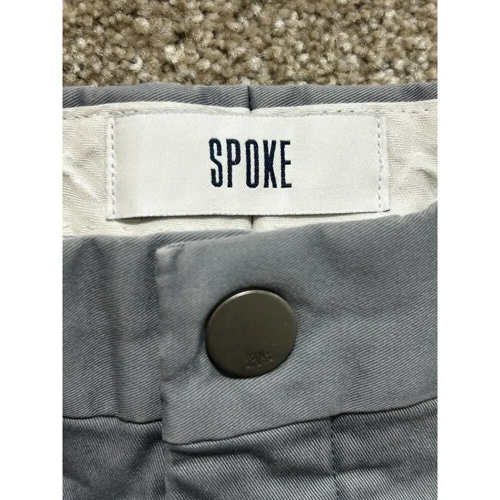 Spoke Men’s 33 BUILD B Casual Regular‎ Fit Shorts Gray￼